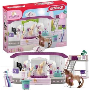 schleich HORSE CLUB Sofia's Beauties - Beautysalon - Kinderspeelgoed - 2 Paarden met Kambare Manen - 99 Onderdelen