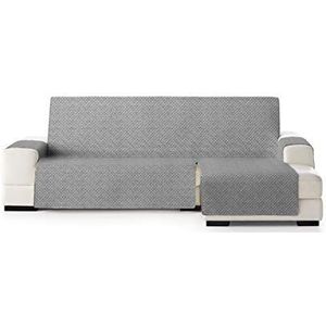 Eysa Mist bankovertrek, polyester, C/6 grijs-grijs, Chaise longue 240 cm. Geschikt voor banken van 250 tot 300 cm.