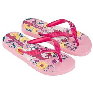 Ipanema Temas XIV Teenslippers voor kinderen, uniseks, Roze Wit Geel, 4.5 UK