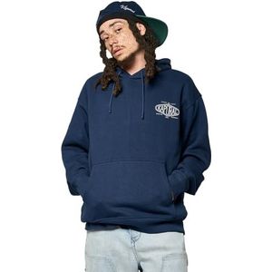 Kaporal, Sweatshirt voor heren, comfortabele pasvorm, lange mouwen, capuchon kraag, model Vardo, kleur marineblauw, maat 2XL, Marine., XXL