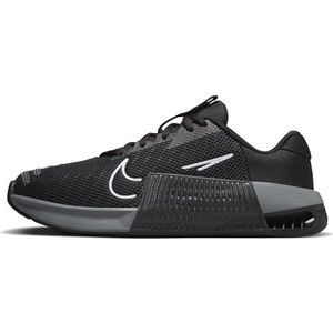 Nike W Metcon 9 Sneakers voor dames, Zwart Wit Antraciet Smoke Grey, 43 EU