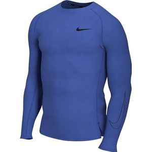 Nike Heren Top Met Lange Mouwen M Np Df Tight Top Ls, Game Royal/Black/Black, DD1990-480, M-T