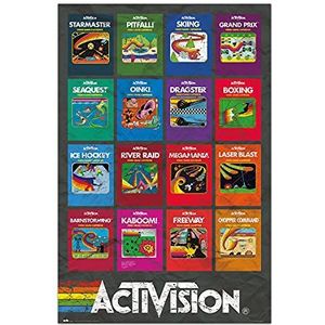 Grupo Erik Poster Activision Game Covers - Decoratief canvas, meerkleurig, 61 x 91,5 cm