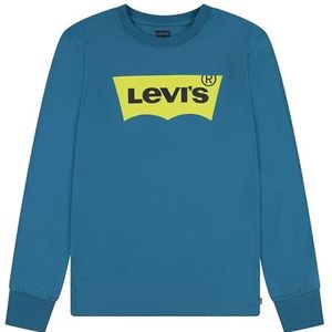 Levi's Lvb L/S Batwing T-shirt voor jongens, Crème, 14 jaar