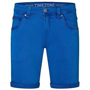 Timezone Heren Slim ScottyTZ Short, Prinzen Blauw, 33W Regular
