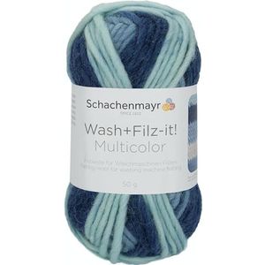 Schachenmayr Wash+Vilz-It! Multicolor, 50G casual strepen multicolor viltgarens
