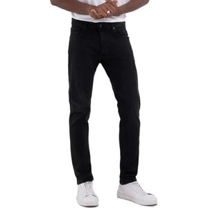 Replay Willbi Slim fit jeans voor heren, 098 Black, 36W x 32L