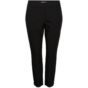 PIECES Pcbosella Mw Enkelbroek voor dames, slit Noos Cp broek, zwart, S