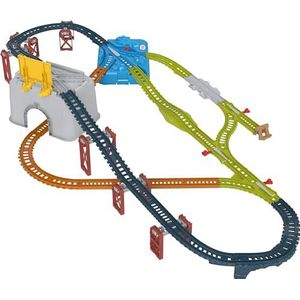 Thomas & Friends Set speelgoedreinrails, emmer voor Connect & Build, 48-delig uitbreidingspakket voor diecast- en gemotoriseerde treinen, vanaf 3 jaar, HNP81