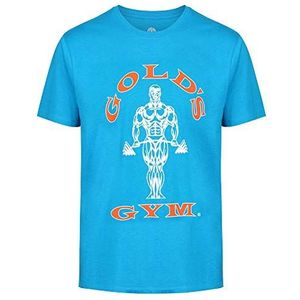 Golds Gym Training Tee Muscle Joe Korte Mouw Sport T-shirt voor heren (1 stuk)