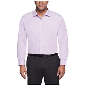 Unlisted by Kenneth Cole Overhemd voor heren, groot en lang, effen, Lila, 19"" Neck 34""-35"" Sleeve