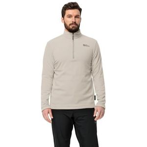 Jack Wolfskin - TAUNUS HZ - Fleecetrui - Seal - Van Gerecycled Polyester - Ademend