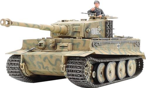 1:35 Tamiya 35194 German SdKfz.181 Tiger I Mid.Prod. with 1 Figure Plastic Modelbouwpakket
