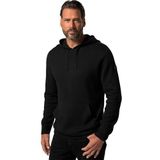 JP1880 - Hoodie - Zwart - Knitwear - Capuchon met Trekkoord