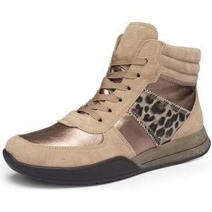 ara Monza sneakers voor dames, kasjmier, crème, 37 EU breed, Cashmere Cream, 37 EU Breed