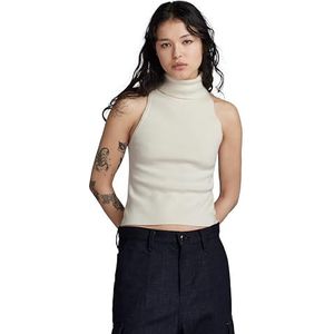 G-STAR RAW Ny Raw Slim Top Sl Sweater voor dames, Beige (Eggnog D24007-d487-g076), M