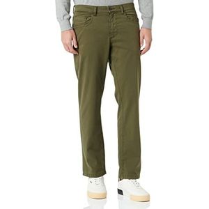 camel active Heren 488395/8F30 Jeans, Olive Brown, 33W/30L