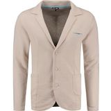 Blazer - Effen - Jersey - Slim Fit