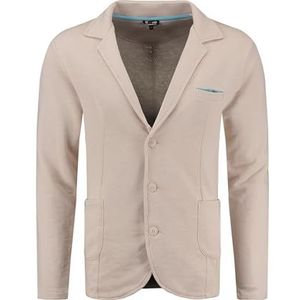 Blazer - Effen - Jersey - Slim Fit