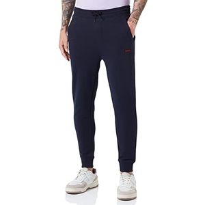 HUGO Jersey broek voor heren, Donkerblauw, XL