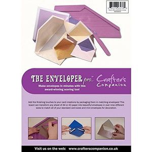 Crafters Companion The Enveloper-11.7"" X7.5, Papier, Paars, 11.75"" x 7.5