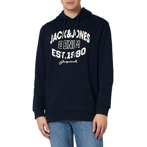 JACK & JONES Capuchontrui voor heren, navy blazer, L