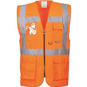 Portwest Berlin Executive Vest Size: XXL, Colour: Oranje, S476ORRXXL