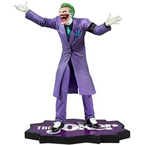 McFarlane Toys The Joker Purple Craze: The Joker by Greg Capullo 1:10 kunsthars-beeld, meerkleurig (30207)