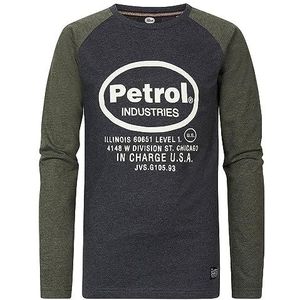 Petrol Industries Shirt B-3030-TLR653 Dark Black 104 kinderen, Donkerzwart, 4 jaar