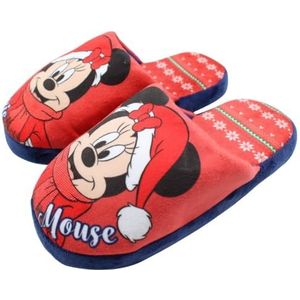DISNEY Uniseks kinderpantoffels voor jongens, Mickey, 6 maanden, Marineblauw, 6 mois