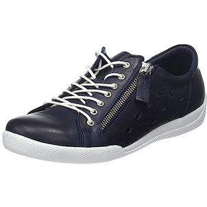 Andrea Conti Damessneakers, d.blue, 41 EU, blauw., 41 EU