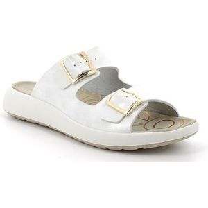 imac spa D.Palmer Green, damessandalen, platina, 41 EU, Platina, 41 EU