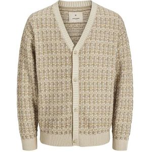 Jack & Jones - Jprbluparker - Gebreid Vest - Tannin - Heren
