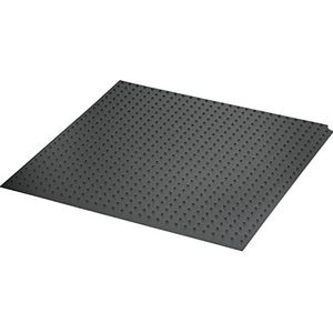 NINKA 9060.53 51053 antislipmat voor Legrabox KB 500 mm voor antislip bevestiging van de vuilnisemmer 473x377mm, kunststof donkergrijs, zilver