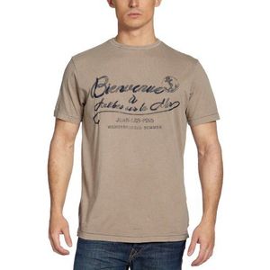 LERROS heren t-shirt 2243079, Beige (Taupe 167), 54