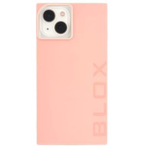 Case-Mate - BLOX - Rechthoekig hoesje voor iPhone 13 - Matte afwerking - Magnetisch opladen compatibel - 10 voet valbescherming - 6,1 inch - Klei Roze