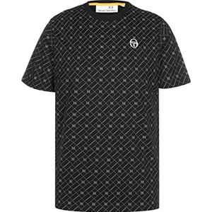 SergioTacchini Replica T-shirt zwart/Lead S