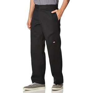 Dickies Werkbroek voor heren met dubbele knie, antraciet, 32W / 34L