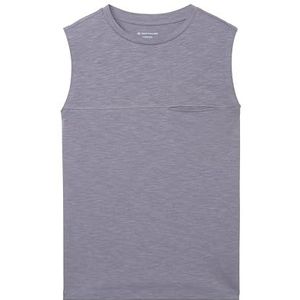 TOM TAILOR Tanktop voor jongens, 35295 - Bluish Grey, 128 cm