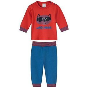 Schiesser Tweedelige pyjama voor baby's, 2-delig, geel (oranje 602), 62 cm