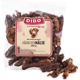 DIBO Kippenhals, zak van 250 g, kleine natuurkauwsnack of lekkernijen voor tussendoor, hondenvoer, kwaliteitskauwartikelen zonder chemicaliën DIBO