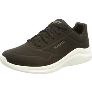 Skechers Ultra Flex 2.0 Vicinity Sneaker voor heren, Zwart/Wit, 39.5 EU