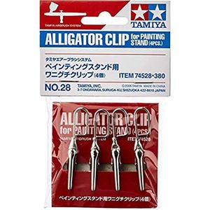 Tamiya 74528 Krokodillen Klemmen voor Verf-Standaard - 4pc. Houder
