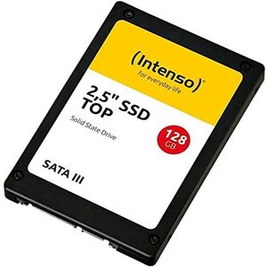 SSD 128 GB, 6,35 cm (2,5 inch), SATA III, hoge overdrachtssnelheid, ideaal voor het updaten van computers en ter verbetering van de prestaties in games en toepassingen.