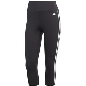 adidas Train Essentials 3-Stripes Leggings, Black, XS