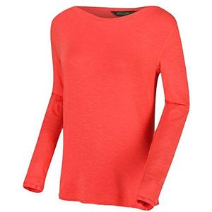 Frayler viscose T-shirt met lange mouwen