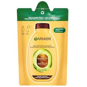 Garnier Loving Blends Avocado Olie & Shea Boter Shampoo Refill - Intens Voedend - Voor Zeer Droog, Golvend of Krullend Haar - 250ml
