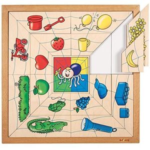 Educo | Spinnen sorteerpuzzel - kleuren | educatieve materialen schalen & weegschalen | wiskunde - geometrie - sorteren en rijen | vanaf 72 maanden | tot 144 maanden