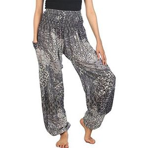 Lofbaz - Elephant - Yogabroek - Zwart - Boho - Hippiekleding