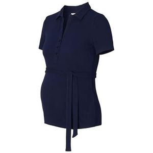 T-shirt Polo Nursing Short Sleeve, Dark Navy - 402, XL